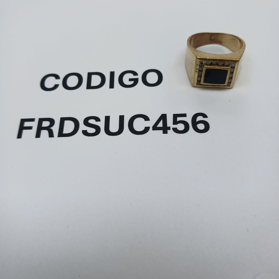 ANILLO ORO 10 K 8.6 GRMS (SEMINUEVO)