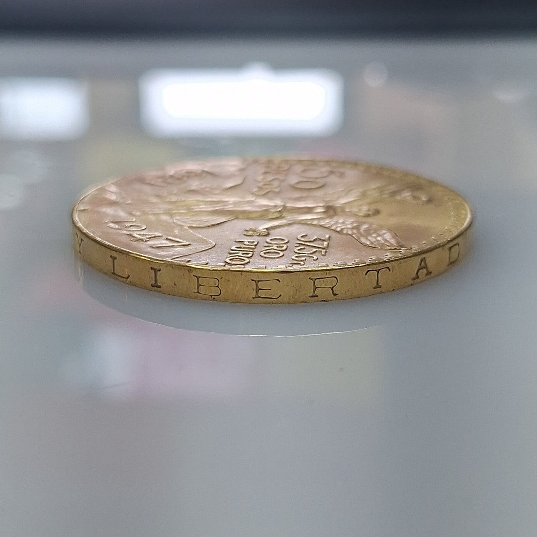 K1 41,60 GRMS 21 K IDENTIFICACIÓN MONEDA NOMINATIVA MONEDAS PESOS 50 PESOS (SEMINUEVO)