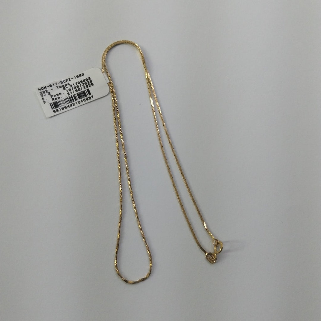 GARGANTILLA ORO 14 K 2,40 GRMS (SEMINUEVO)