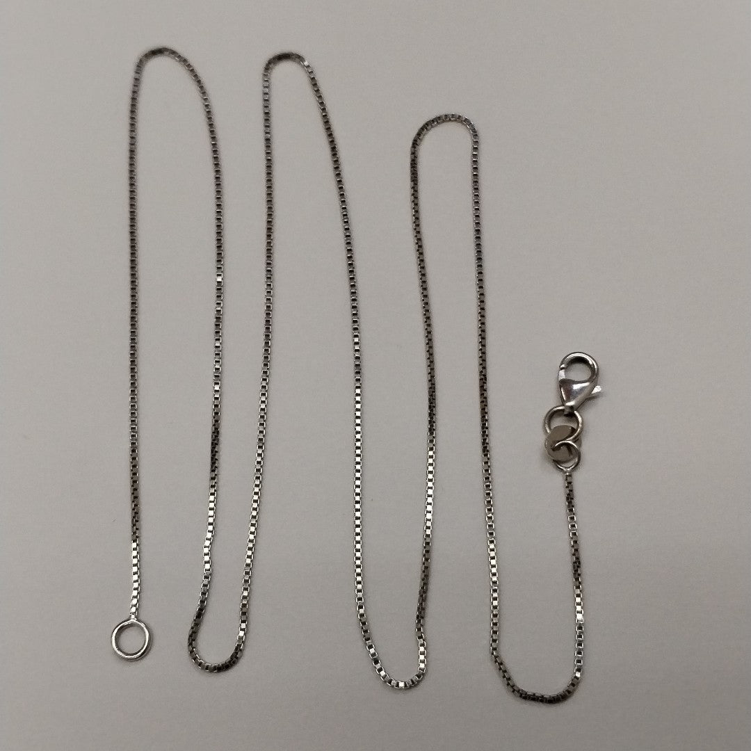 GARGANTILLA ORO BLANCO 14 K 2,00 GRMS (SEMINUEVO)