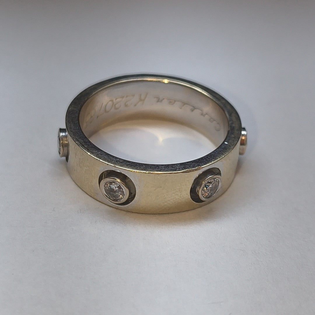 ANILLO ORO BLANCO 18 K 10 GRMS (SEMINUEVO)