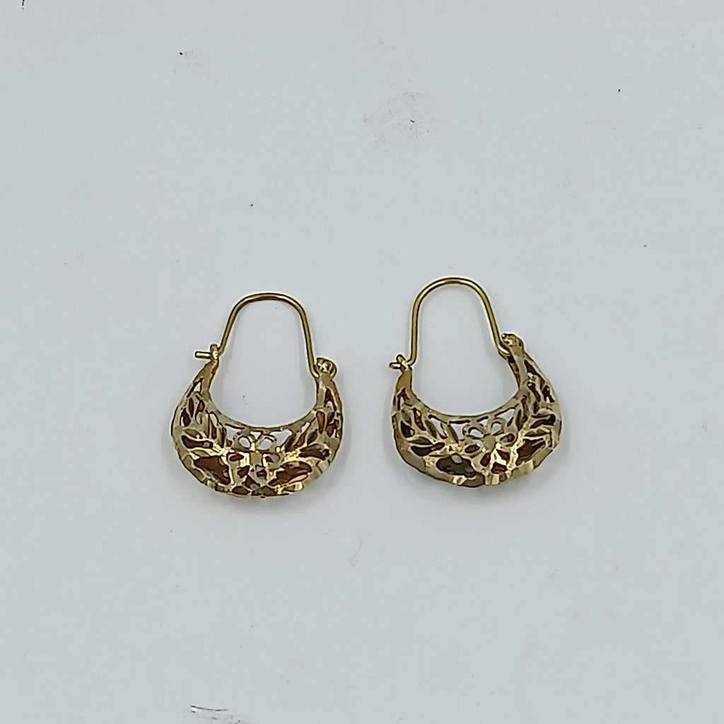 ARETES PAR ORO 8 K 1.9 GRMS (SEMINUEVO)