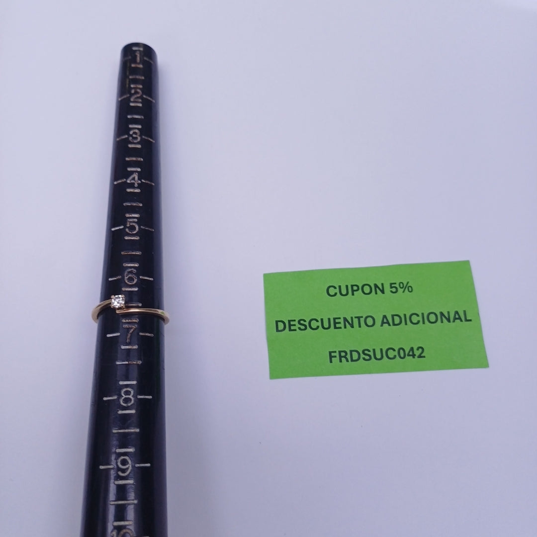 ANILLITO ORO 14 K 1.9 GRMS (SEMINUEVO)