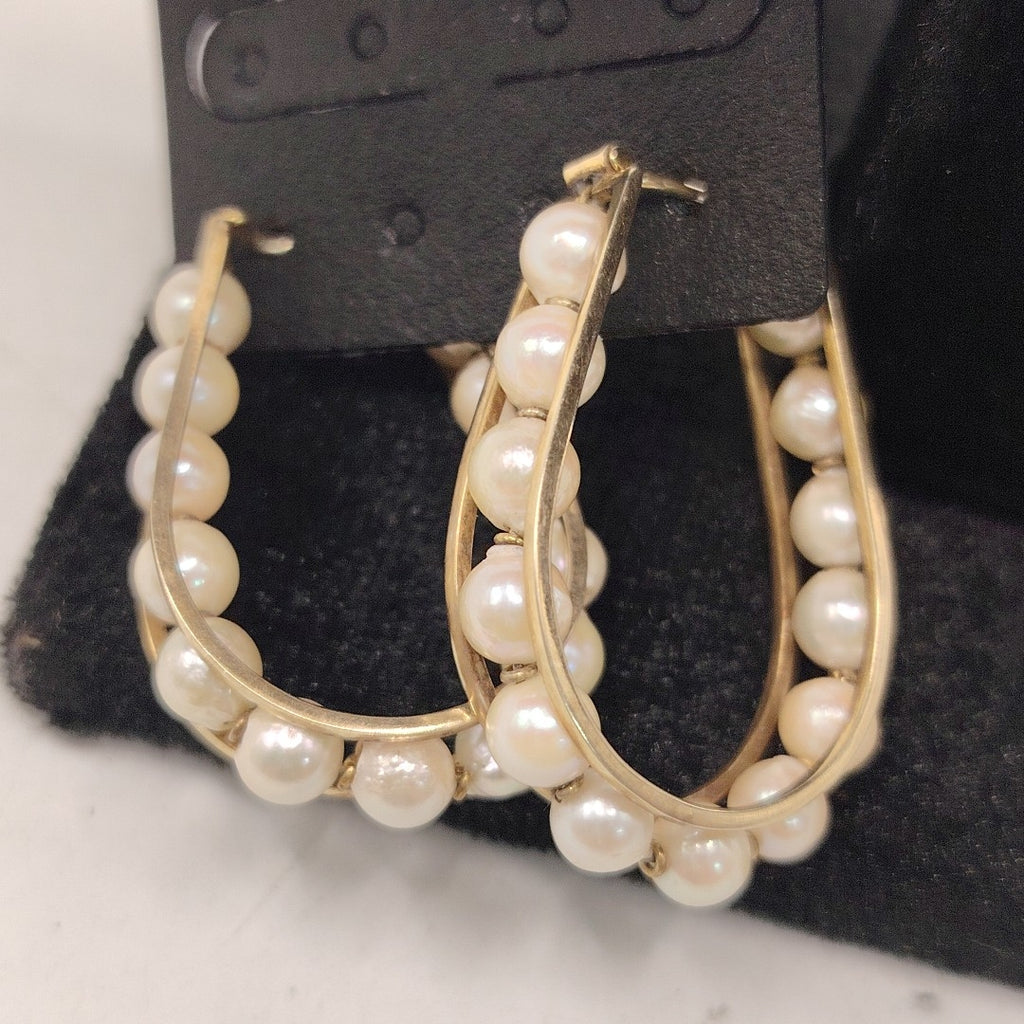 ARETES PAR ORO 10 K 11.2 GRMS (SEMINUEVO)