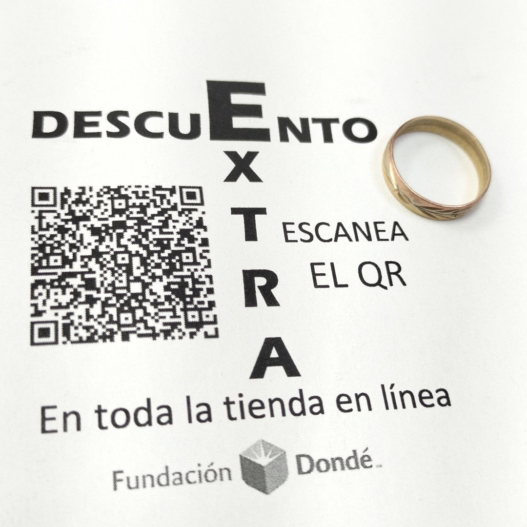 ARGOLLA ORO 10 K 1 GRMS (SEMINUEVO)