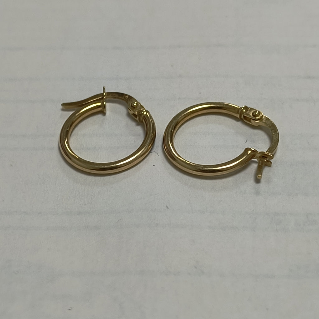 ARRACADAS PAR ORO 14 K 0,60 GRMS (SEMINUEVO)