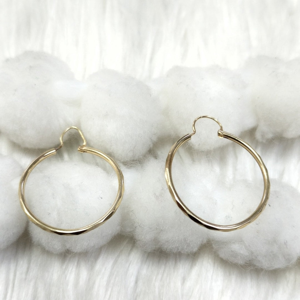 ARRACADAS PAR ORO 14 K 1.3 GRMS (SEMINUEVO)