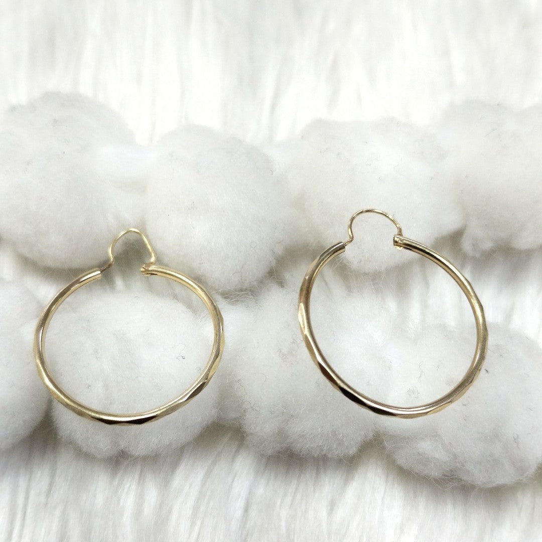 ARRACADAS PAR ORO 14 K 1.3 GRMS (SEMINUEVO)