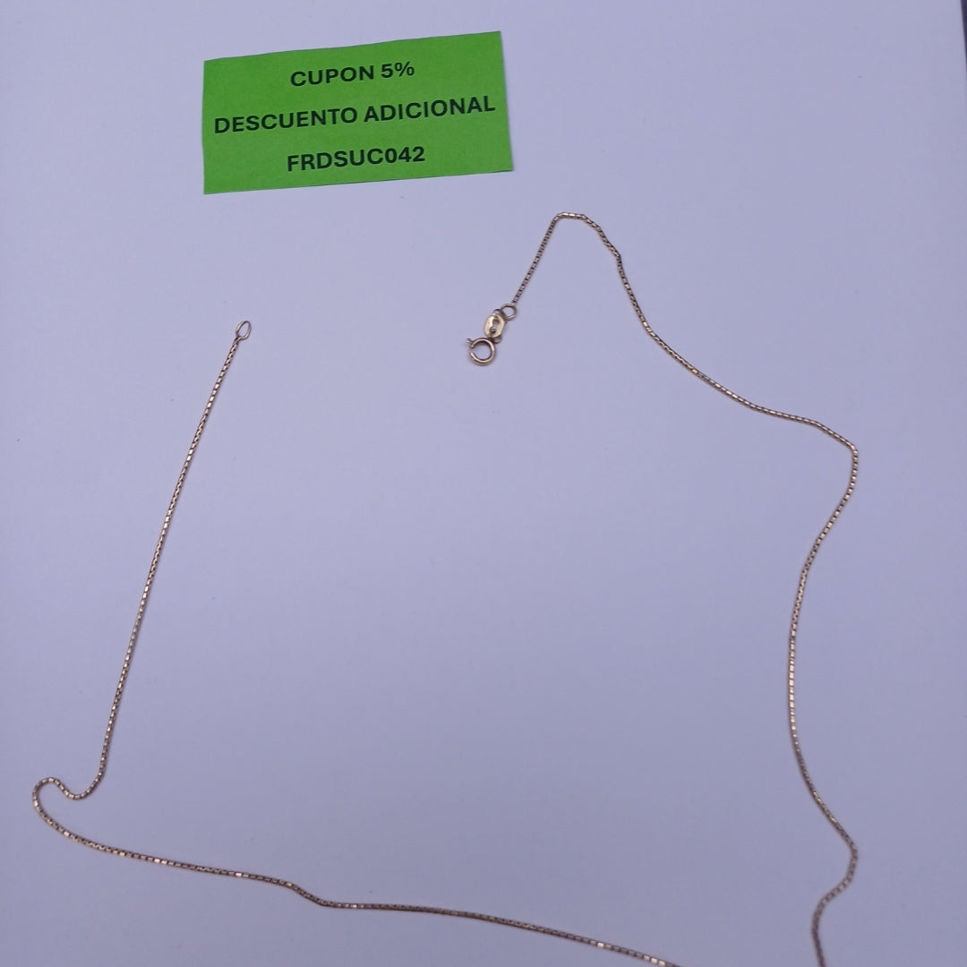 GARGANTILLA ORO 10 K 2.7 GRMS (SEMINUEVO)