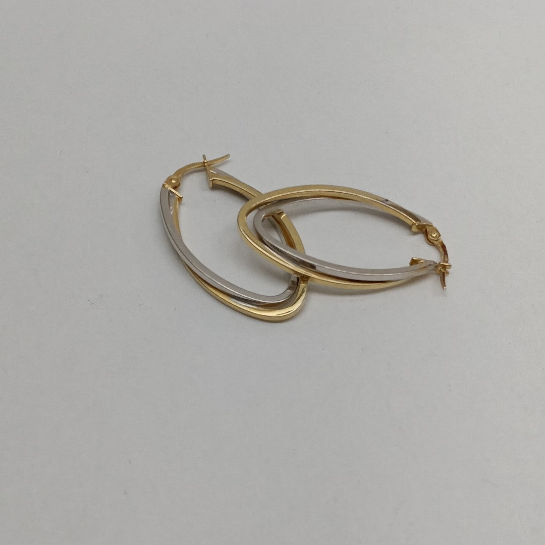 ARRACADAS PAR ORO 14 K 2.7 GRMS (SEMINUEVO)