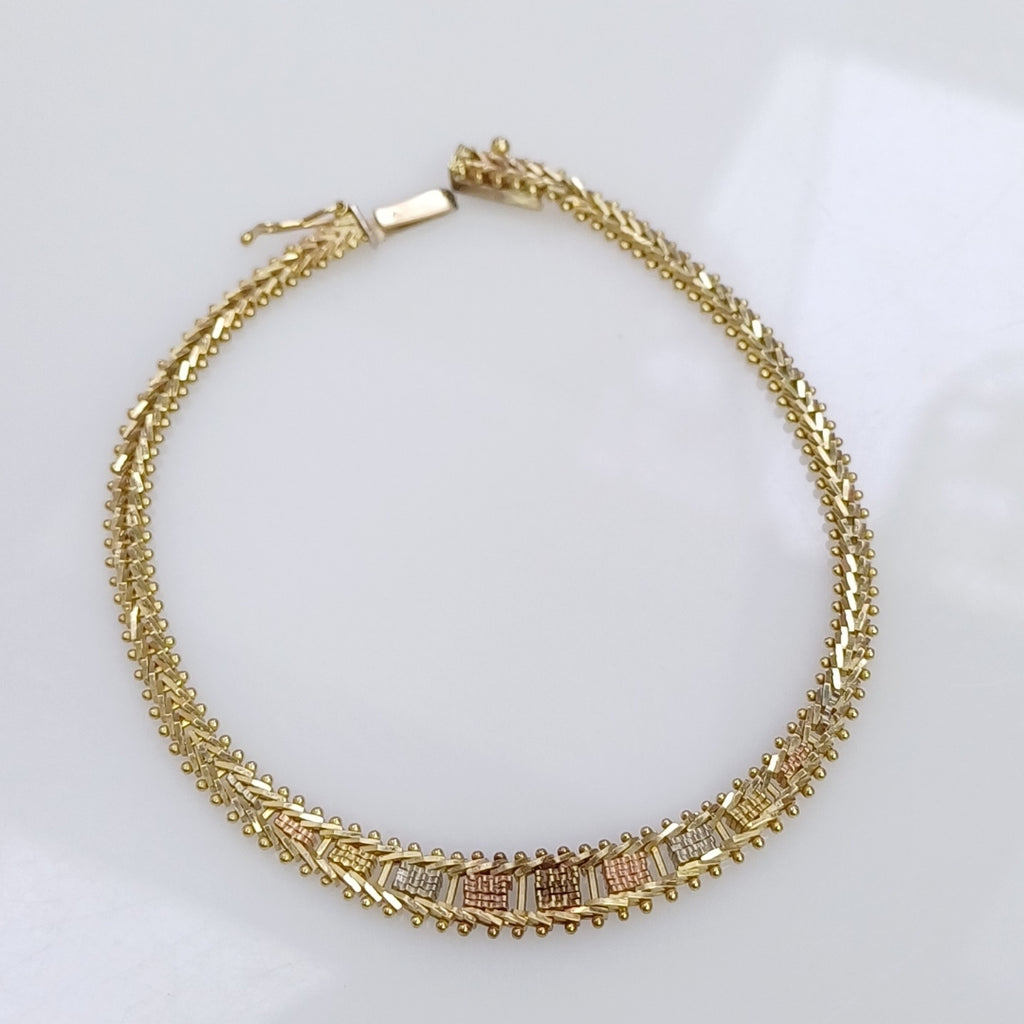 PULSERA ORO 10 K 6.5 GRMS (SEMINUEVO)