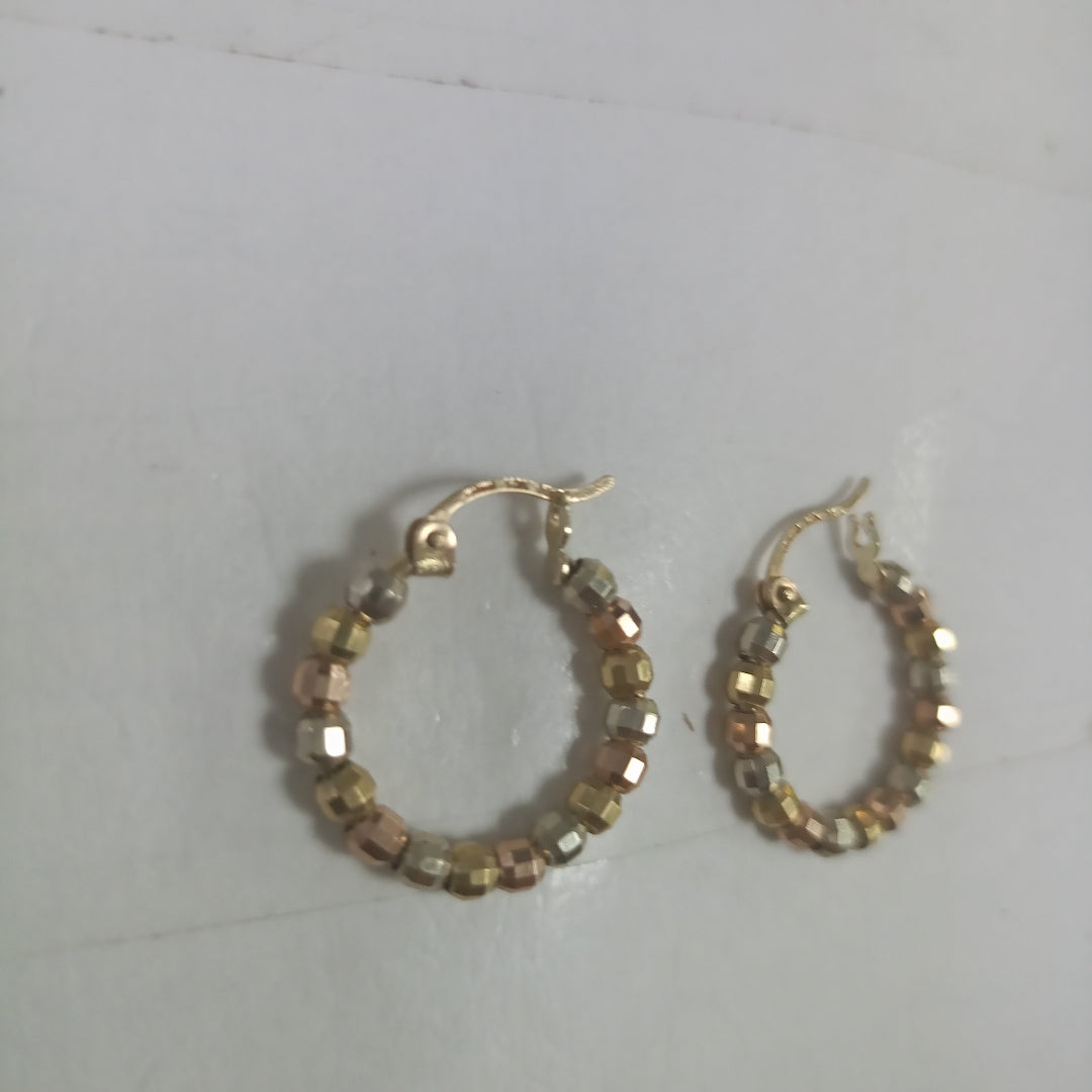 ARRACADAS PAR ORO COMBINADO 10 K 2.3 GRMS (SEMINUEVO)