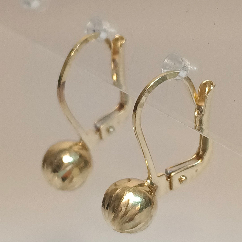 ARETES PAR ORO 14 K 1.4 GRMS (SEMINUEVO)