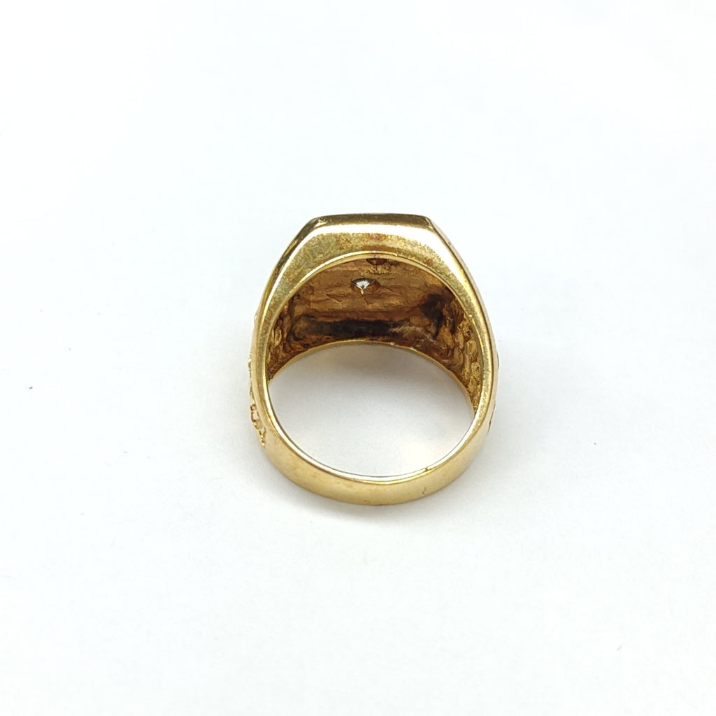 ANILLO ORO 14 K 16,20 GRMS (SEMINUEVO)