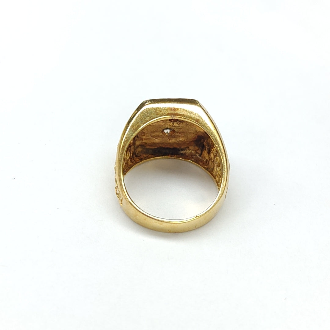 ANILLO ORO 14 K 16,20 GRMS (SEMINUEVO)