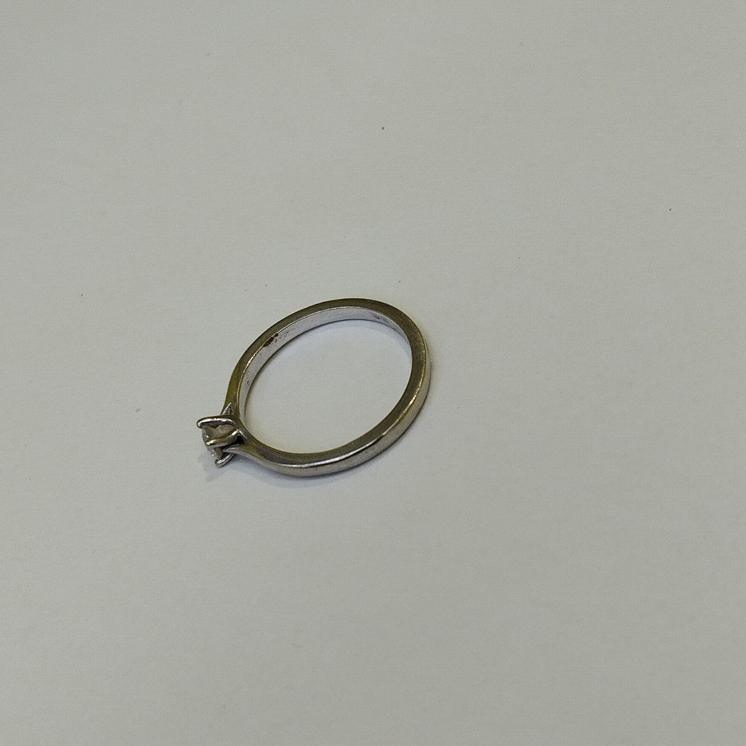 ANILLITO ORO BLANCO 14 K 2.2 GRMS (SEMINUEVO)