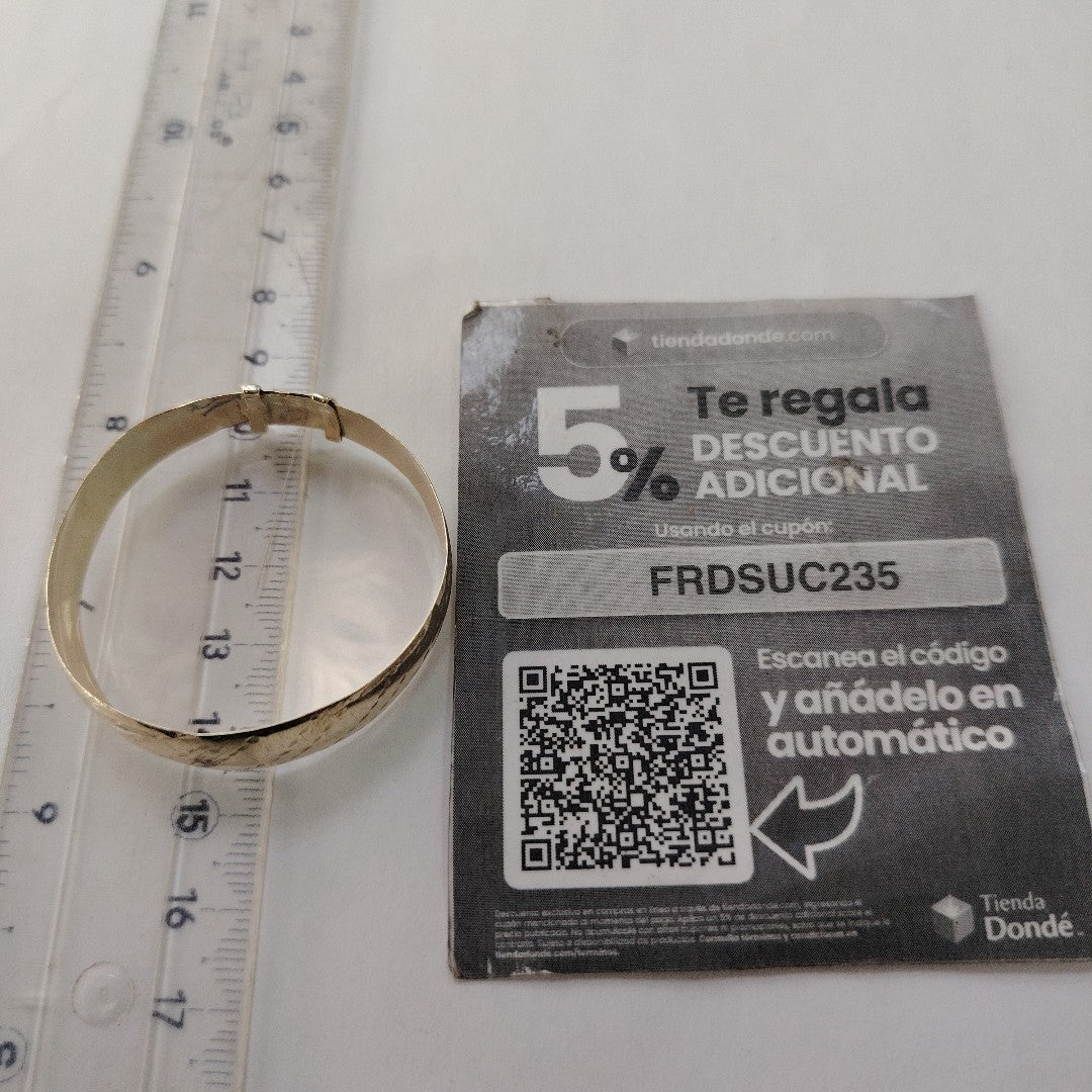PULSERA RIGIDA ORO 8 K 4,80 GRMS (SEMINUEVO)