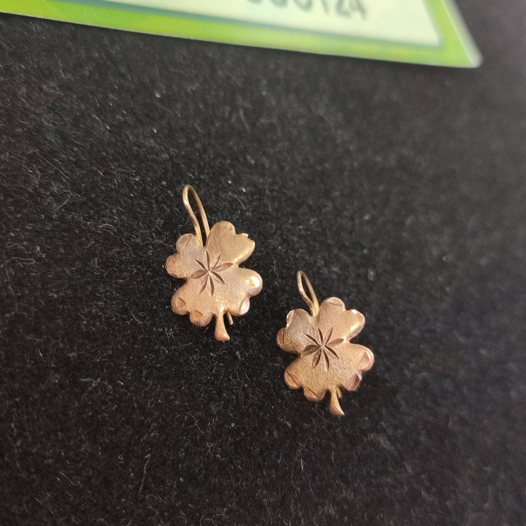 ARETES PAR ORO 8 K 1,00 GRMS (SEMINUEVO)