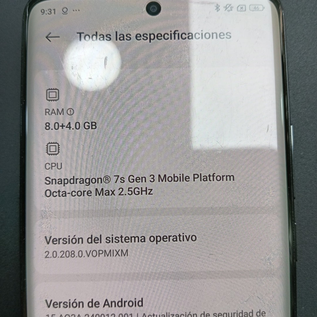 CELULAR XIAOMI REDMI NOTE 14 PRO+ 24115RA8EG (2025) 256 GB 8 GB RAM (SEMINUEVO)