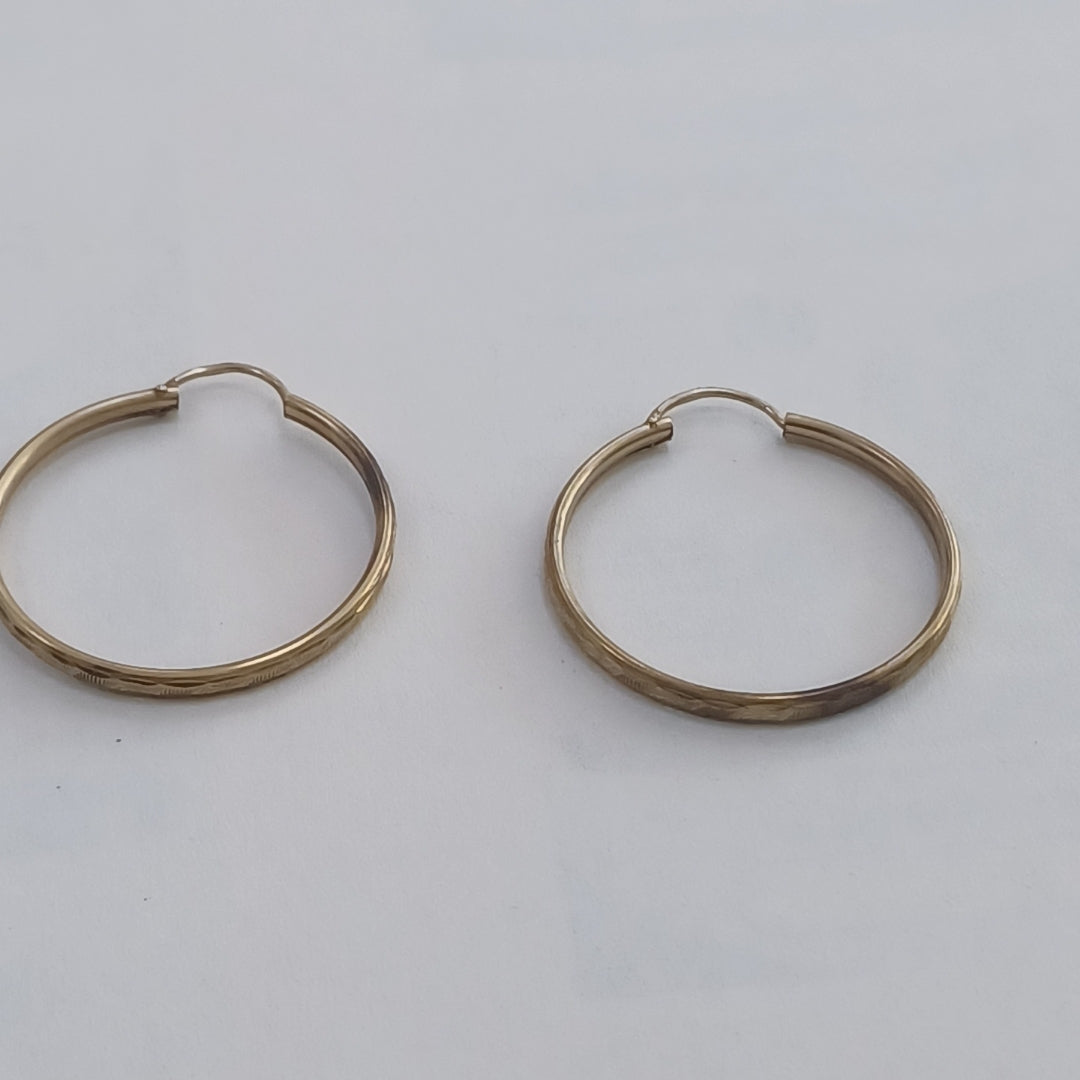ARRACADAS PAR ORO 10 K 2.8 GRMS (SEMINUEVO)