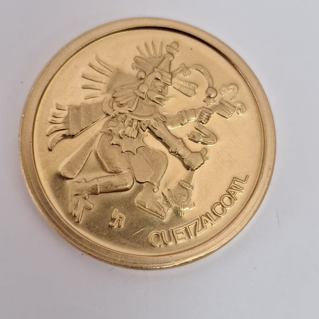 MEDALLA CONMEMORATIVA ORO 18 K 40,40 GRMS (SEMINUEVO)