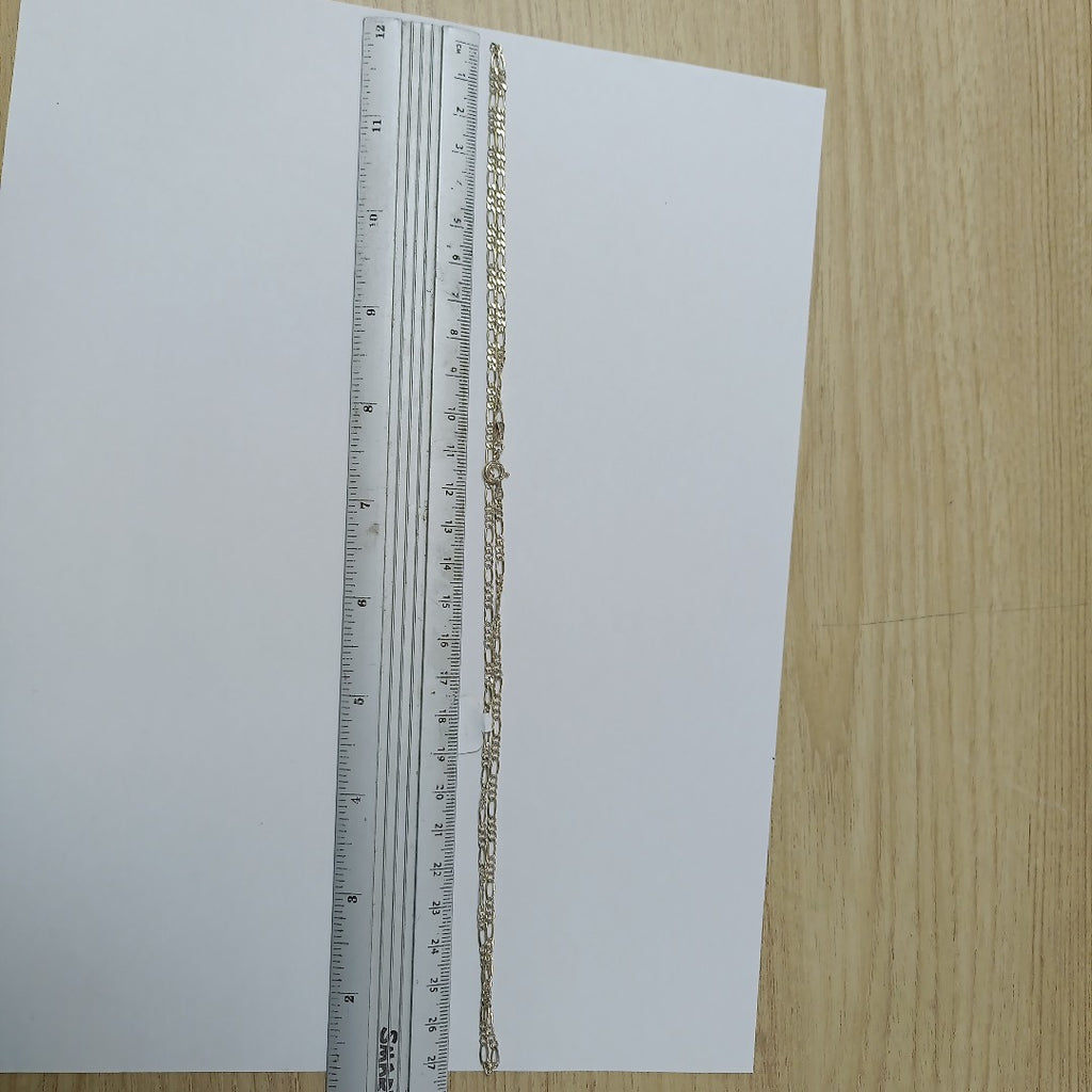 CADENA TEJIDO 3X1 PLATA .925 55 CM 4.4 GR (NUEVO)