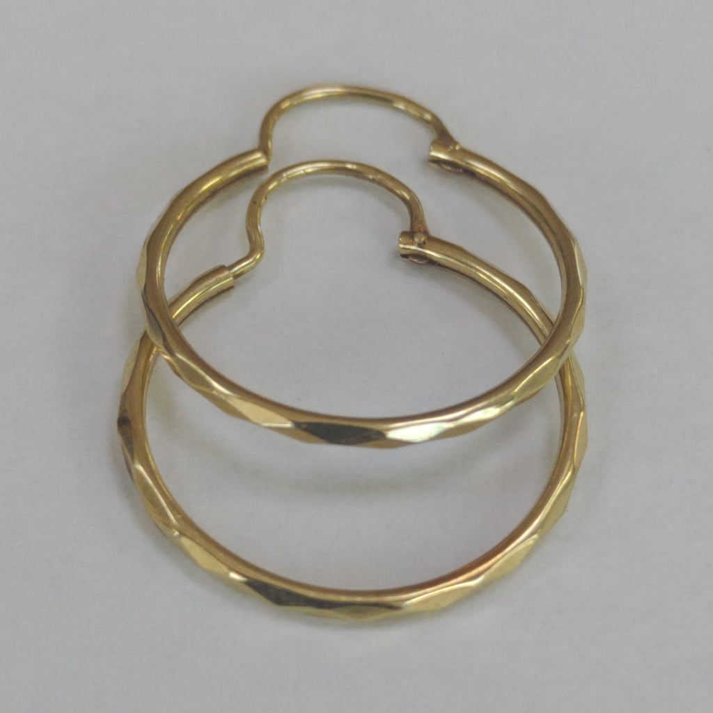 ARRACADAS PAR ORO 14 K 1.1 GRMS (SEMINUEVO)