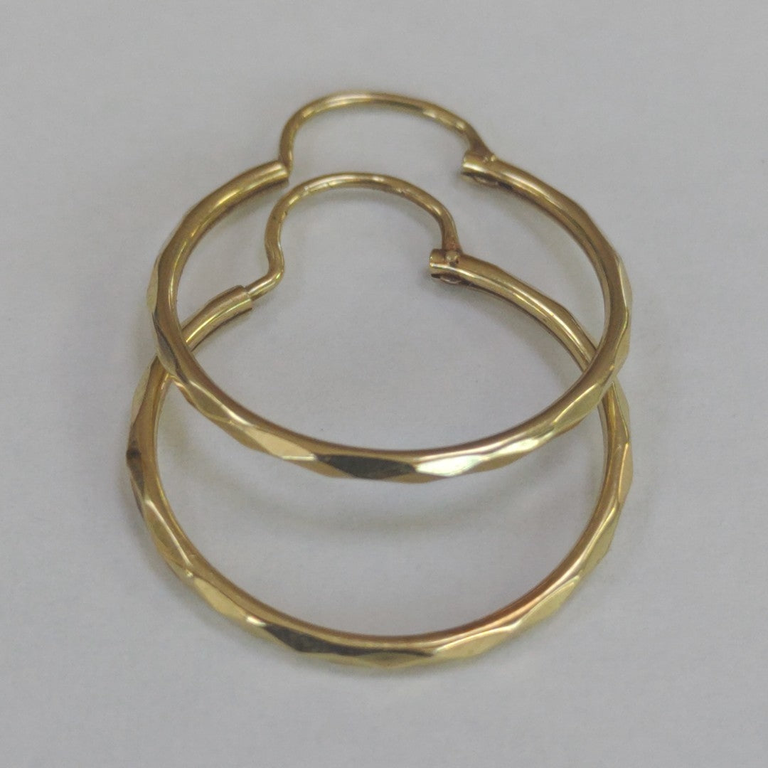ARRACADAS PAR ORO 14 K 1.1 GRMS (SEMINUEVO)