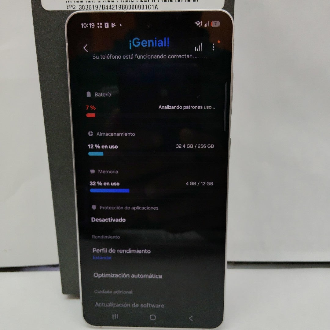 CELULAR SAMSUNG GALAXY S25 EDGE SM-S937B (2025) 256 GB 12 GB RAM (SEMINUEVO)