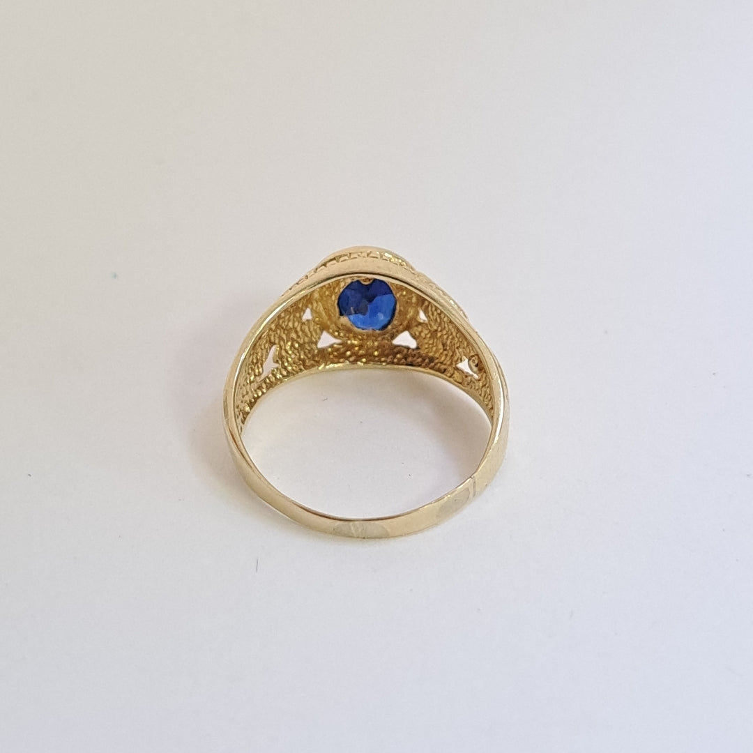 ANILLO ORO 14 K 2,60 GRMS (SEMINUEVO)