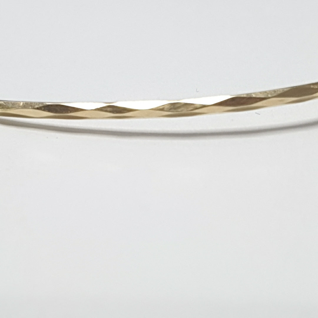 PULSERA RIGIDA ORO 14 K 2,70 GRMS (SEMINUEVO)