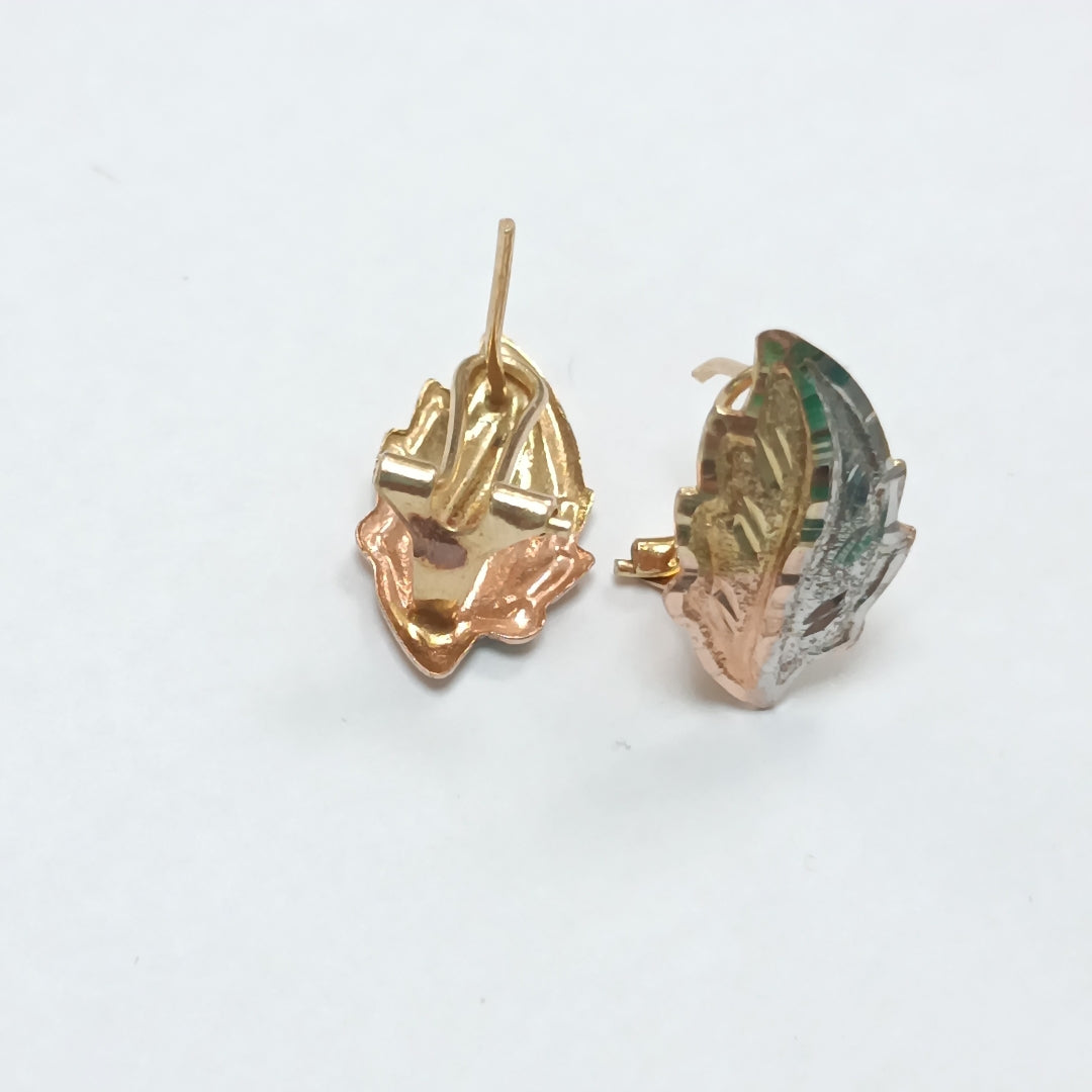 ARETES PAR ORO 10 K 2 GRMS (SEMINUEVO)