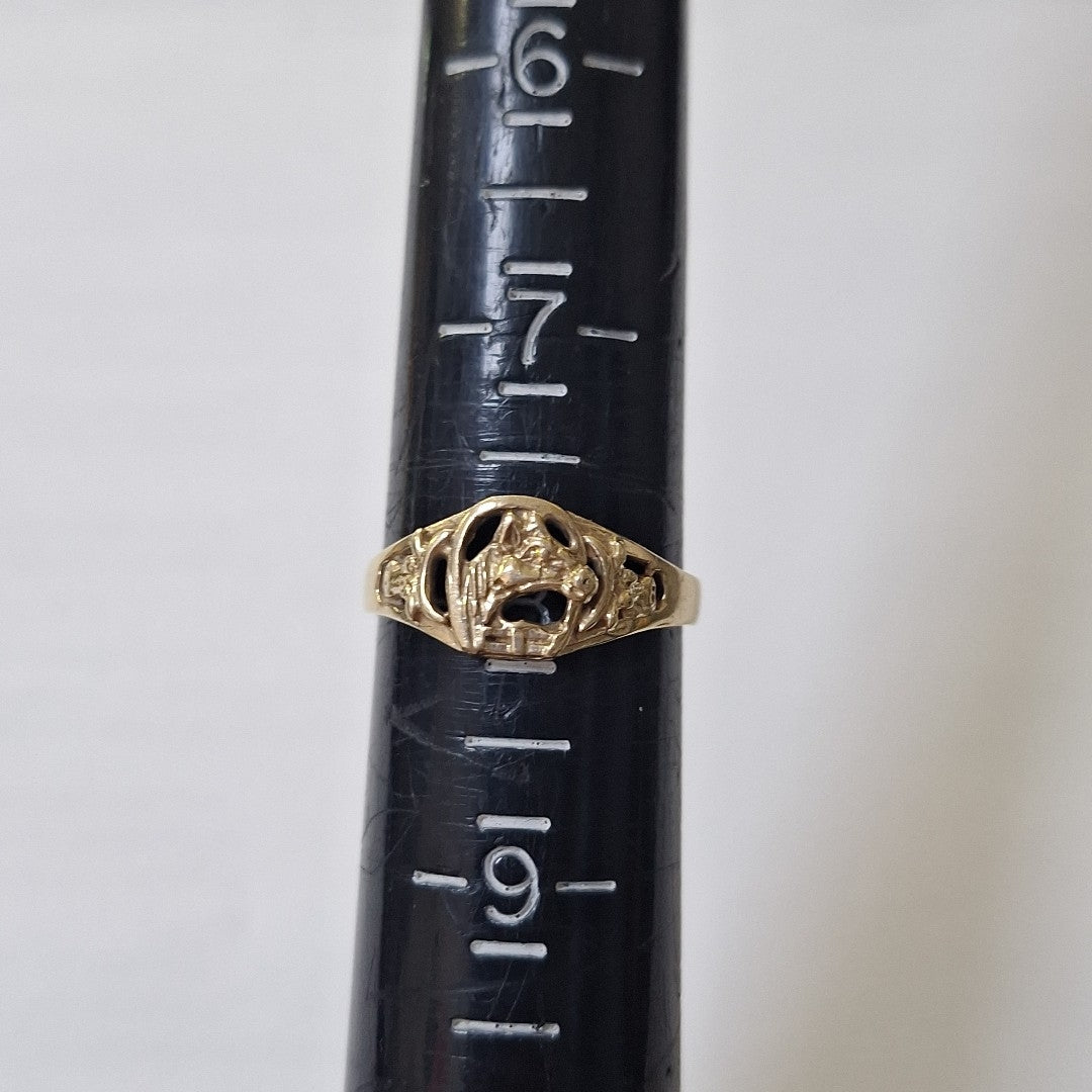 ANILLO ORO 10 K 2,10 GRMS (SEMINUEVO)