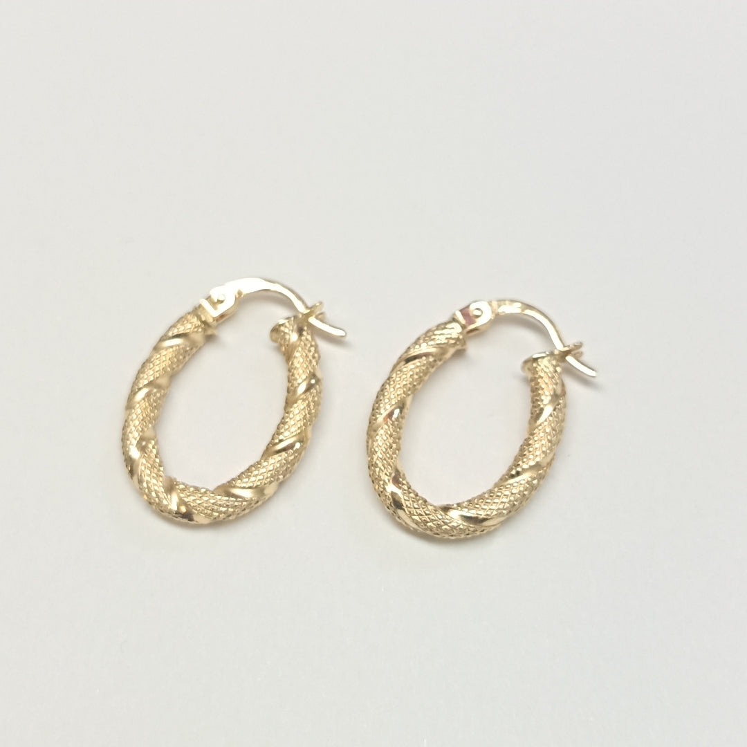 ARRACADAS PAR ORO 14 K 1,70 GRMS (SEMINUEVO)
