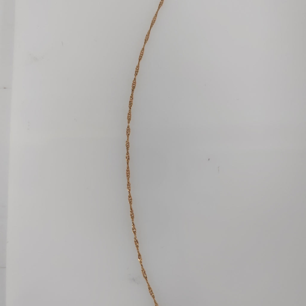 CADENA ORO 14 K 1.1 GRMS (SEMINUEVO)