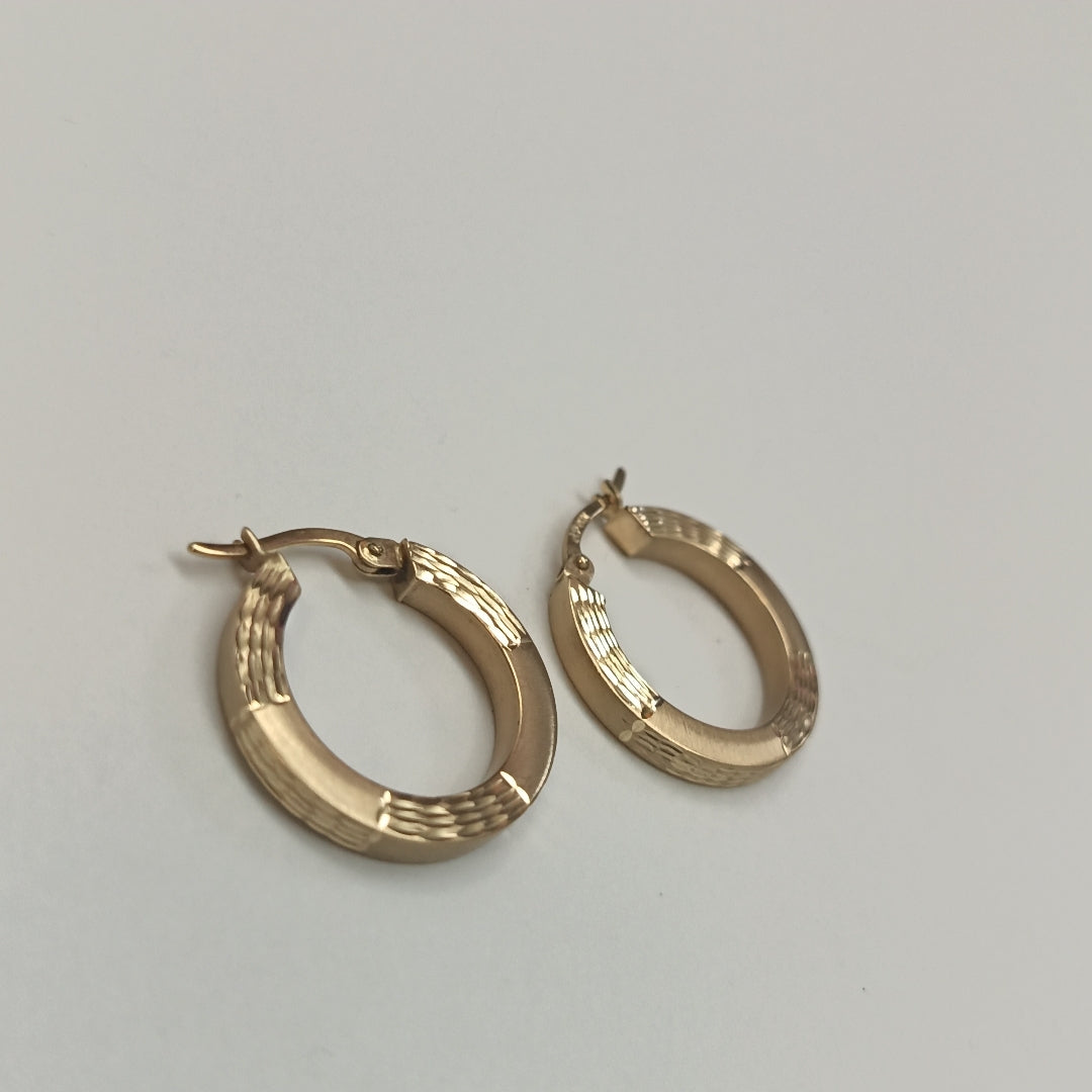 ARRACADAS PAR ORO 14 K 1,90 GRMS (SEMINUEVO)