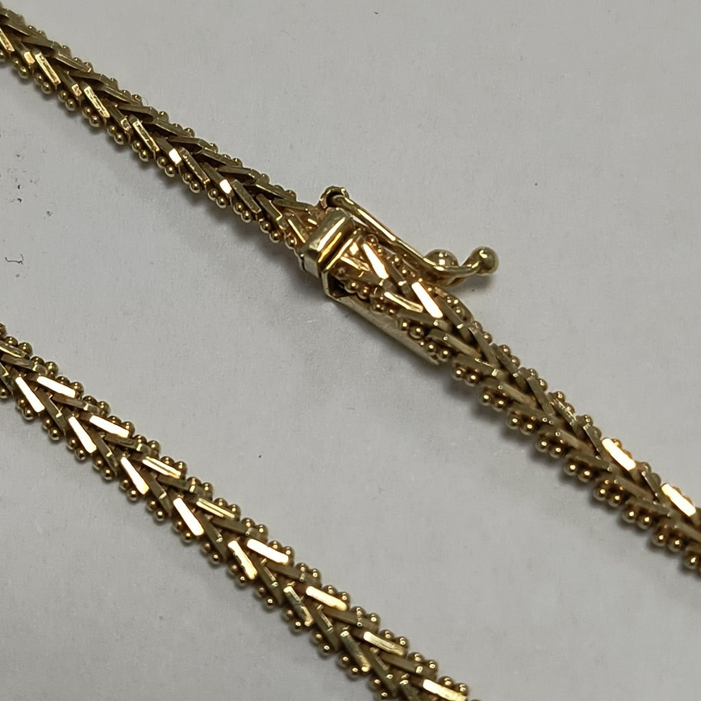 GARGANTILLA ORO 14 K 17.3 GRMS (SEMINUEVO)