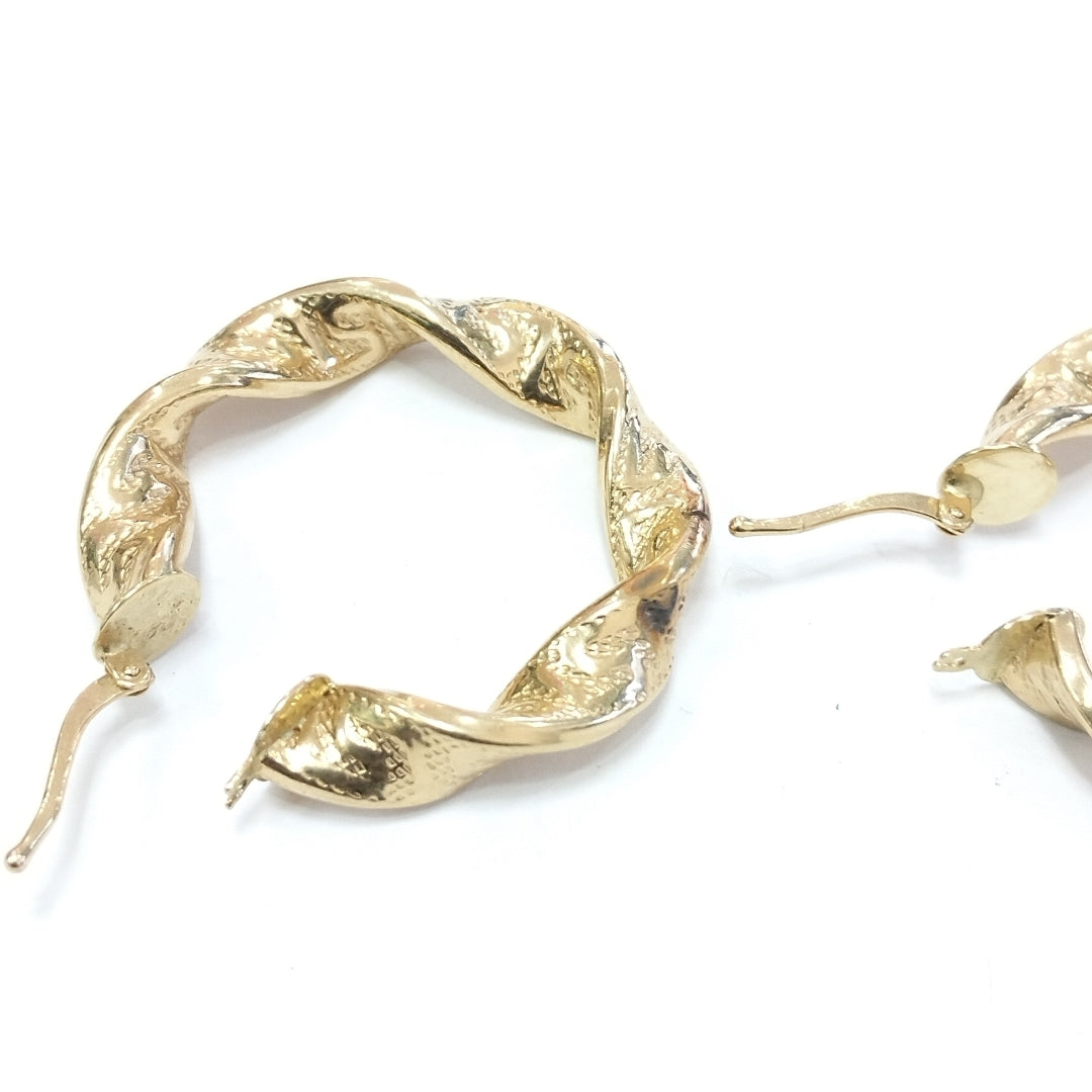 ARRACADAS PAR ORO 14 K 4,60 GRMS (SEMINUEVO)