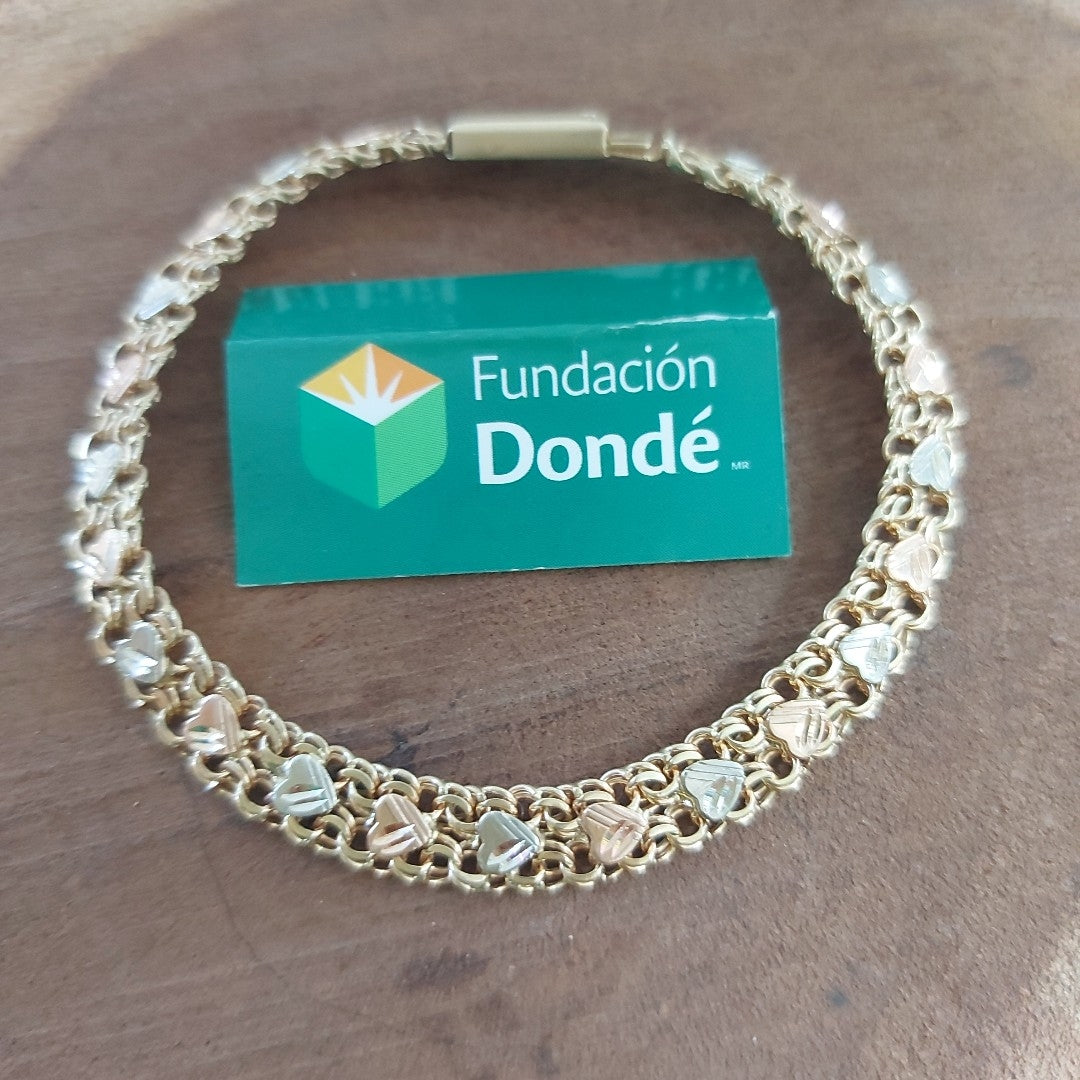 PULSERA ORO 10 K 9.9 GRMS (SEMINUEVO)