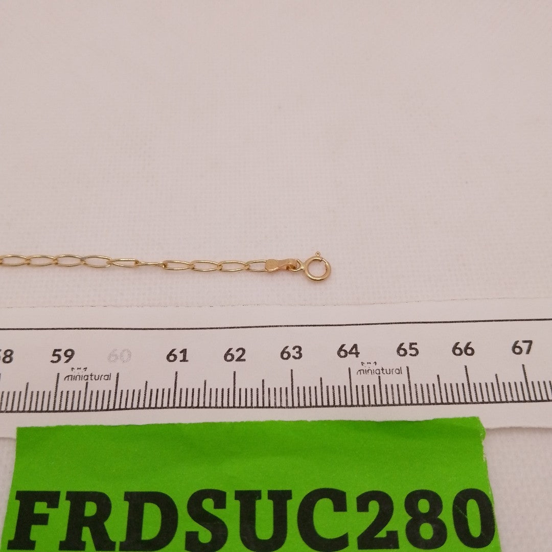 CADENA ORO 14 K 5.5 GRMS (SEMINUEVO)