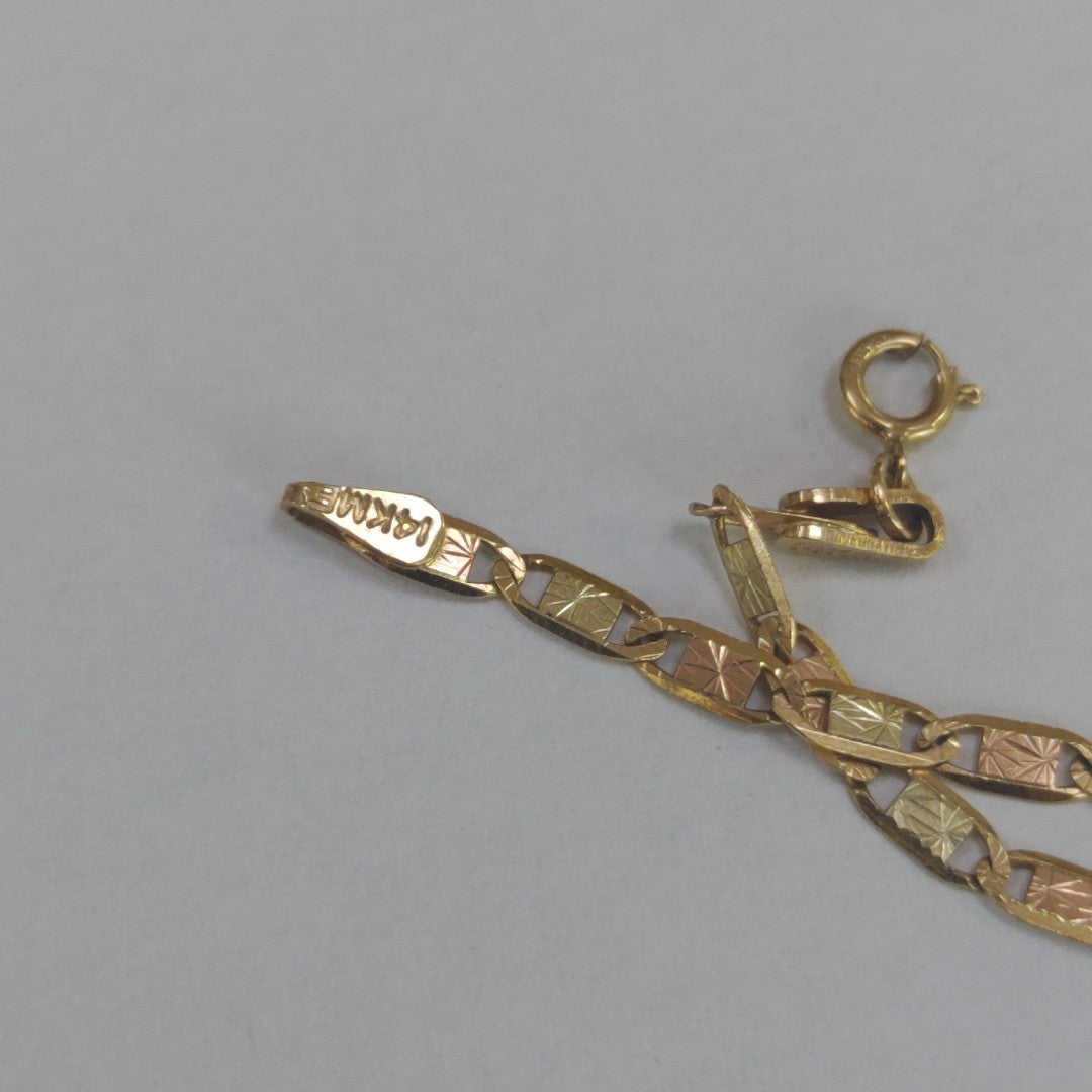 CADENA ORO 14 K 4.5 GRMS (SEMINUEVO)