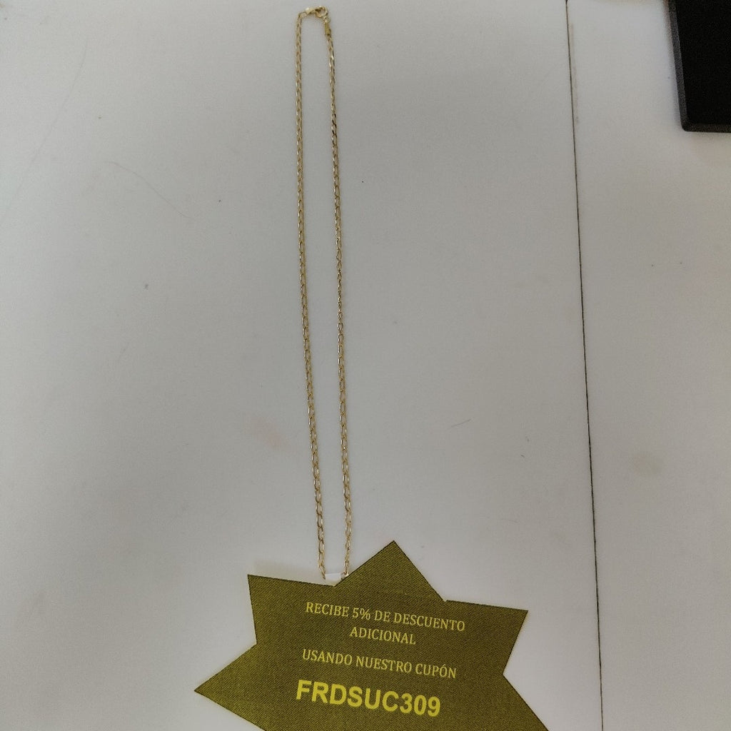 CADENA ORO 14 K 3.5 GRMS (SEMINUEVO)