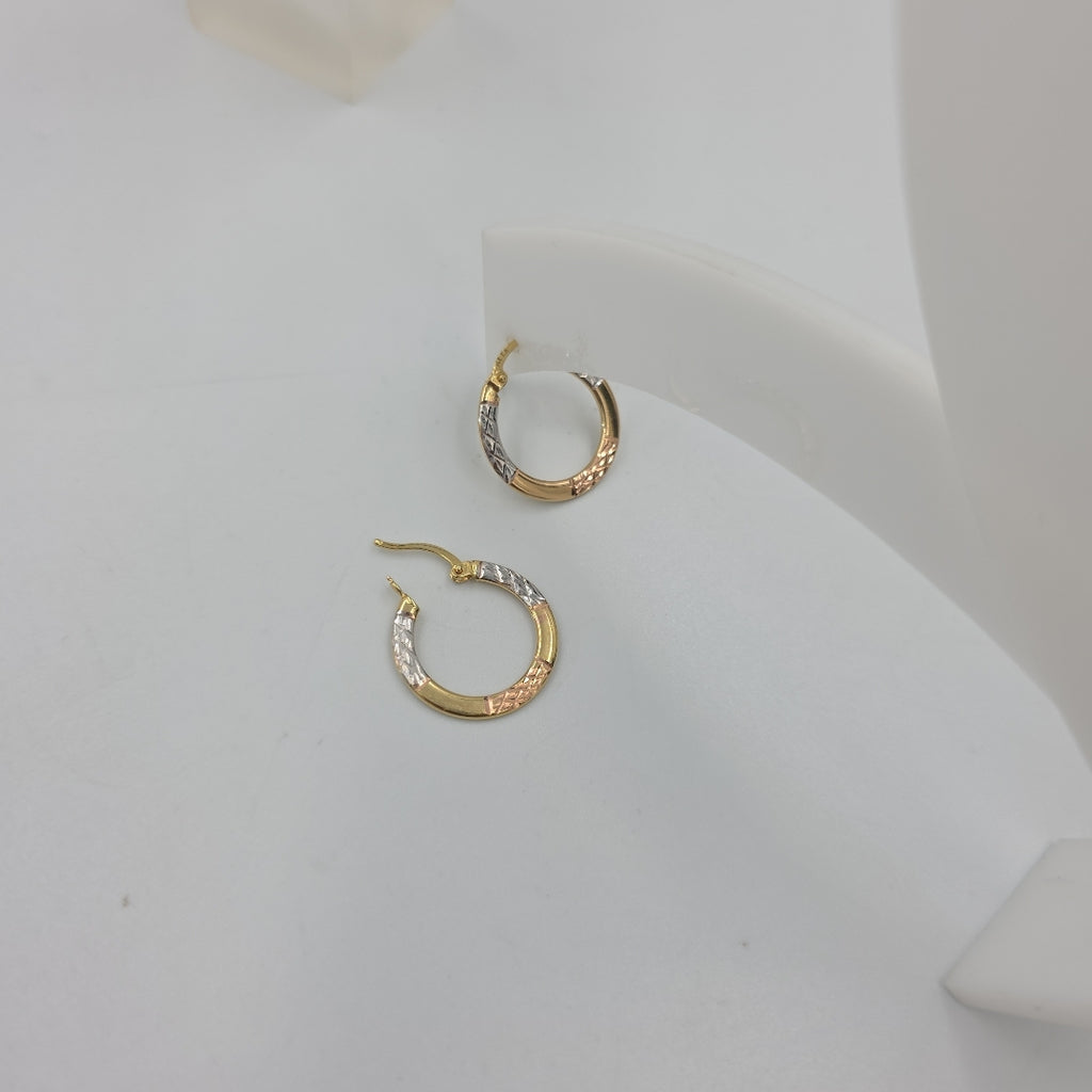 ARRACADAS PAR ORO 10 K 1,50 GRMS (SEMINUEVO)