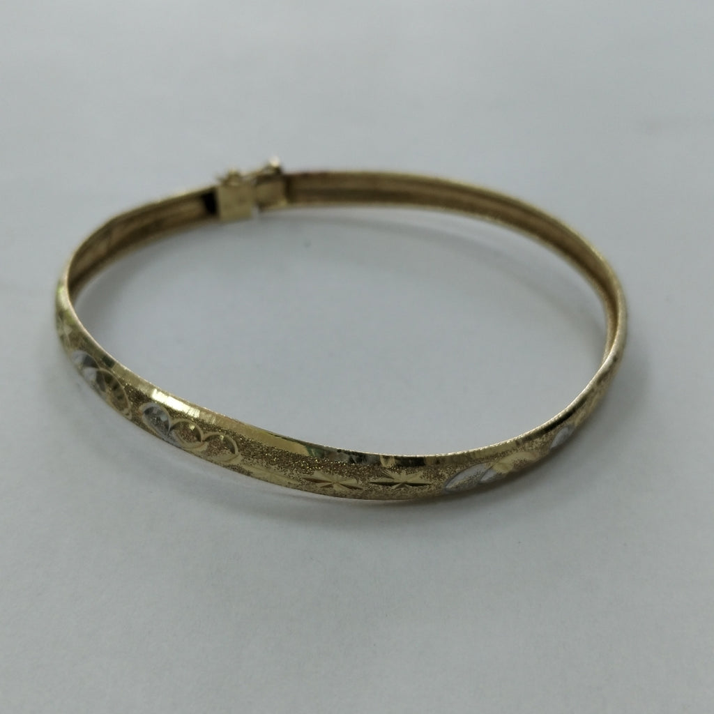 PULSERA RIGIDA ORO 14 K 6,10 GRMS (SEMINUEVO)
