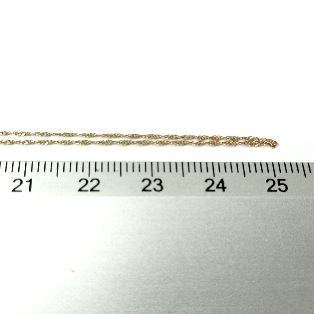 CADENA ORO 14 K 1.7 GRMS (SEMINUEVO)