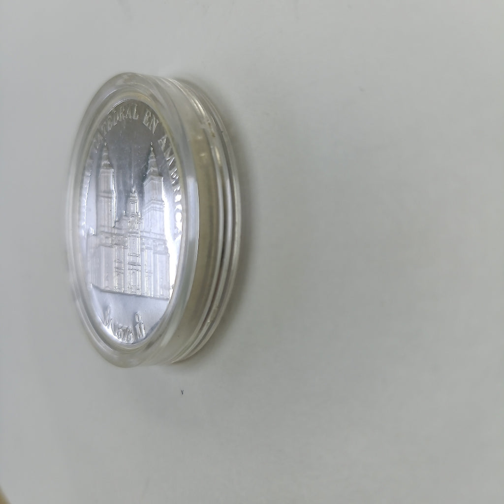 MEDALLA CONMEMORATIVA PLATA 31,10 GRMS (SEMINUEVO)
