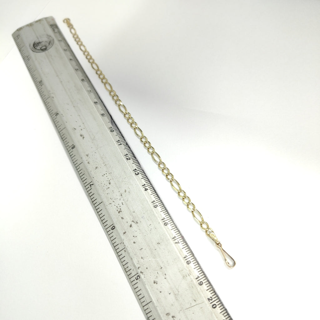 PULSERA ORO, RODIADO 10 K 2.3 GRMS (SEMINUEVO)