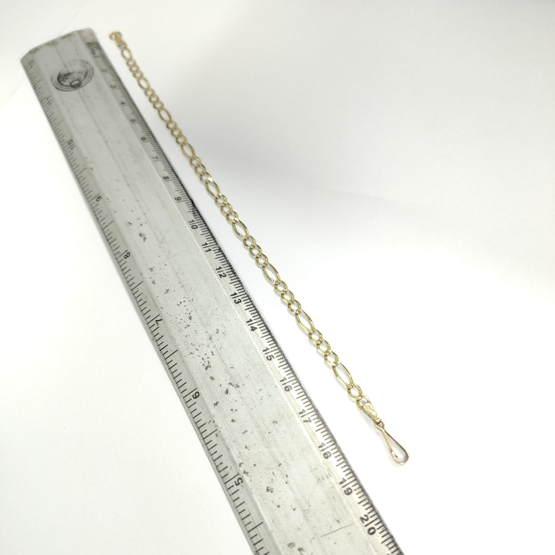 PULSERA ORO, RODIADO 10 K 2.3 GRMS (SEMINUEVO)