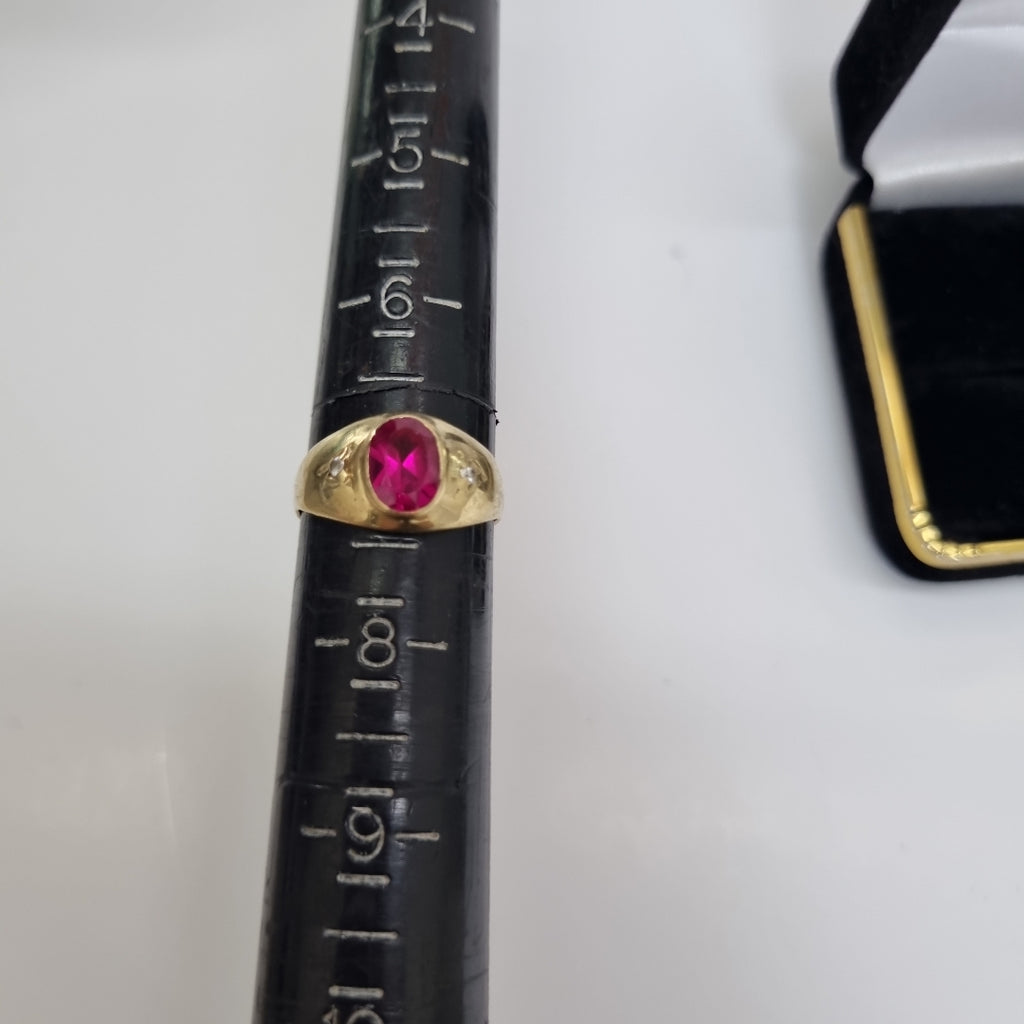 ANILLO ORO 10 K 3.1 GRMS (SEMINUEVO)