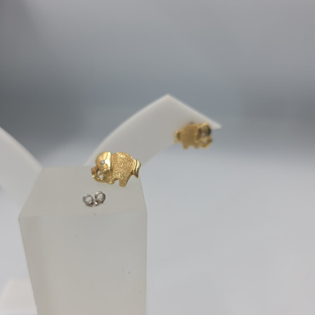 BROQUELES PAR ORO 14 K 3,10 GRMS (SEMINUEVO)